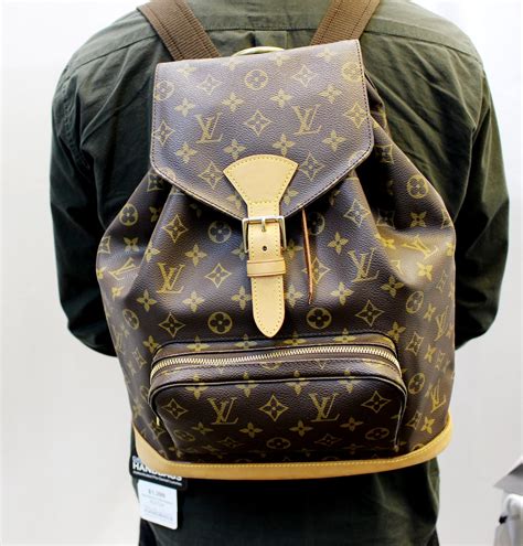 louis vuitton montsouris backpack ebay|louis vuitton monogram canvas backpack.